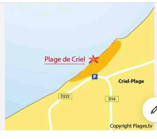 Les Coteaux Vue Mer Criel-sur-Mer Buitenkant foto