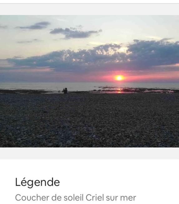 Les Coteaux Vue Mer Criel-sur-Mer Buitenkant foto